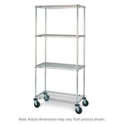Metro N456BC Super Erecta Stem Caster Cart Wire