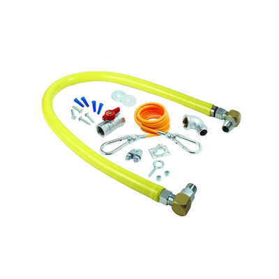 T&S Brass HG-2D-36SK Safe-T-Link Gas Connector Kit 3/4" Connection
