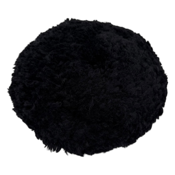 Black Double Sided Heavy Cut Wool Pad