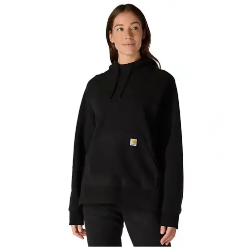 CARHARTT 107142 - Women's Carhartt Force® Force Oversized-Fit Fleece Hooded Sweatshirt - Black