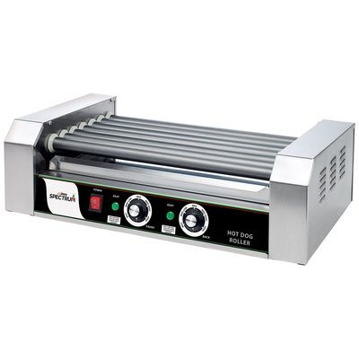 Winco EHDG-7R Roller Type Spectrum™ RollsRight™ Hot Dog Grill
