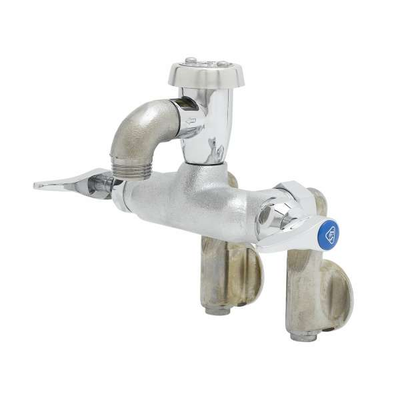 T&S Brass B-0669-CR-RGH Service Sink Faucet Wall Mount
