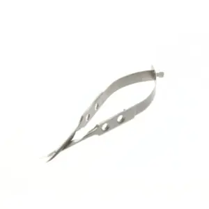 Vannas Scissors - Curved, O/L 90mm 21-6001, Str, Dispo 10/bx 21-6001
