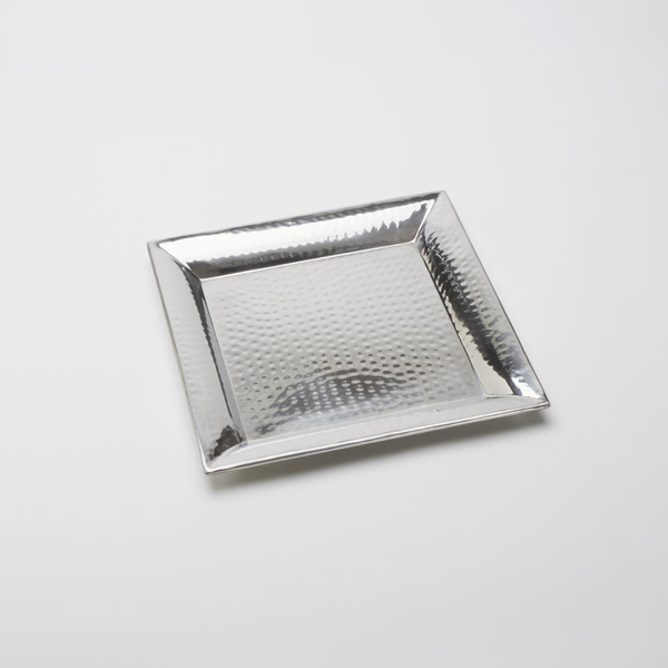 Square Hammered Trays