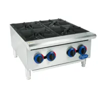 Globe C24HT Chefmate Hot Plate Countertop | Cook's Direct
