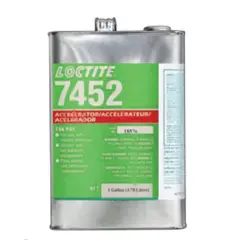 07452 LOCTITE ACCELERATOR, 1 GALLON, 4/CASE, SOLD BY THE CASE OF 4