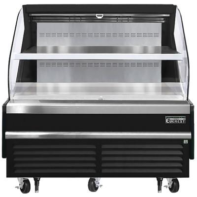 Everest EOMH-60-B-35-T Open Air Merchandiser 2 Shelves, 115v, NSF - 12.3 cu. ft.