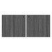 PL44LDLOCK - PAIR LAMINATE HUTCH DOORS W/LOCK - Coastal Gray