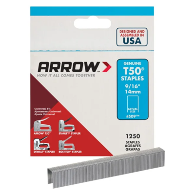 Staples - T50 Series - 9/16"