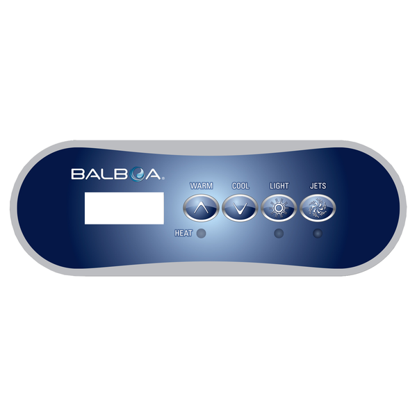 Balboa TP240W 4-Button Topside Overlay 80-17475