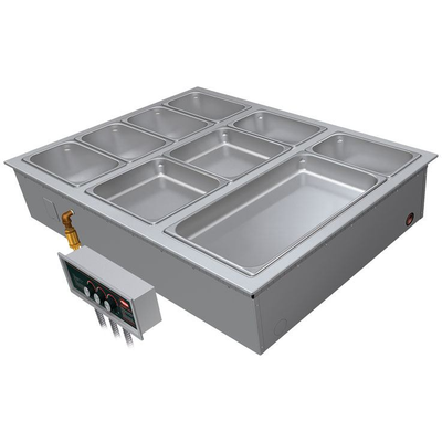 Hatco HWBI43-6D With Drain Hot Food Well Unit, Drop-In, Electric