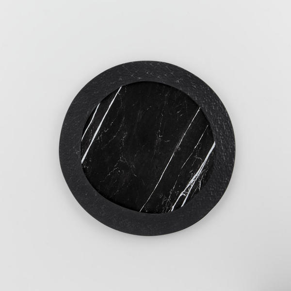 Dual-Tone Marble Melamine Serving Platters