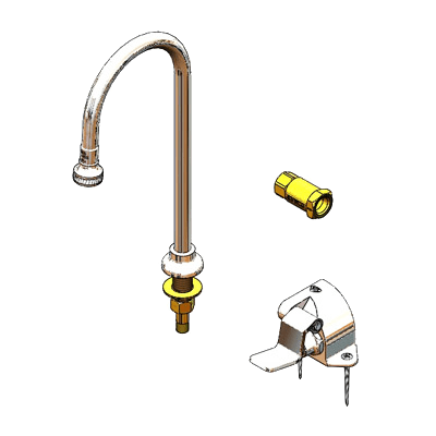 T&S Brass B-0507-03 Pedal Valve Single