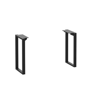 PLTLP-HS-27 27" LOOP HUTCH SUPPORT SET- BLACK