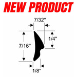 Sliding Window - 7/16" Window Edge Weatherstrip