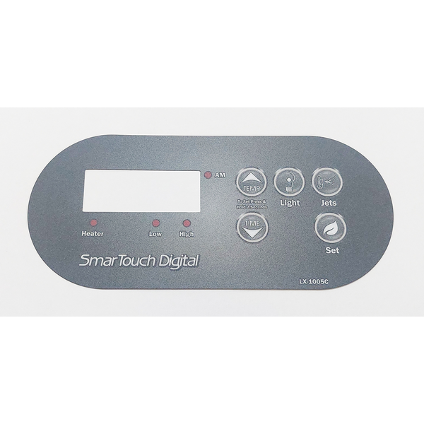 ACC LX1005 5-Button Topside Overlay 80-LX1005-OL