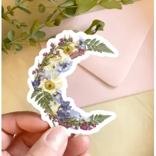 Seek & Bloom Pressed Flower Stickers