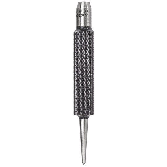 STARRETT 264A Center Punch, Square Shank, 3" L
