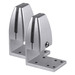 EDGE MOUNT SCREENN BRACKET PAIR- SILVER