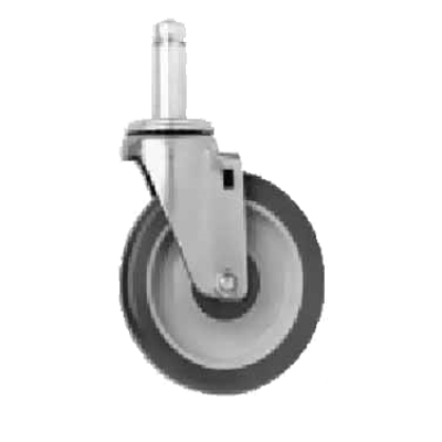 Metro 5MDGSA Super Erecta Stainless Steel Cart-Washable Stem Caster Swivel