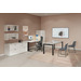 36241GREYF0309 - ZEST GUEST CHAIR- DARK GRAY