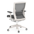 Propel Office Chair - White Mesh Back with Charcoal Seat