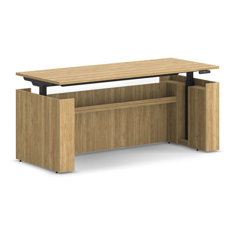 テーブル・机 Igors new desk OFFINEO公式 | 役員用デスク L字型 マーブル柄 伸縮式テーブル