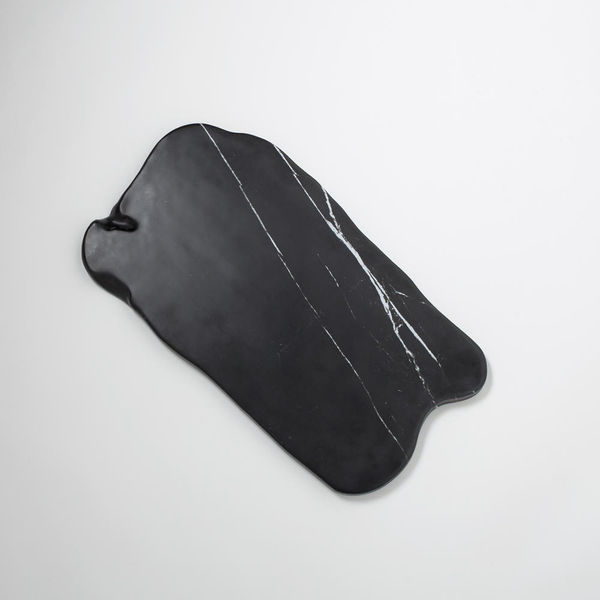 Black Marble Melamine Serving Boards