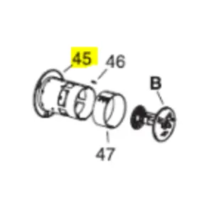 Veloci Heater Replacement Blast tube - Blaze 300