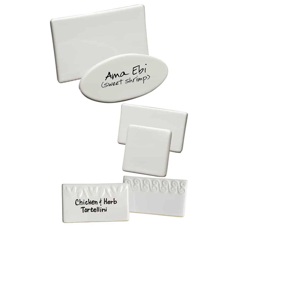 Ceramic Card Signs