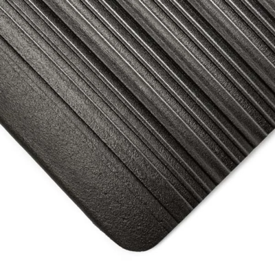 Tuf Sponge Ribbed Mat - 3' x 5' - Black