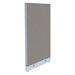 P5348 NON-POWER Webb Panel - 53"H x 48"W Aspen Fabric, Silver