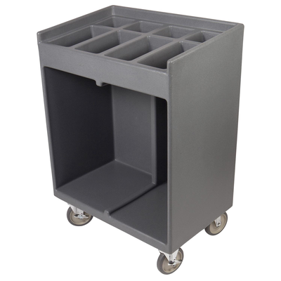 Cambro TC1418191 Tray & Silver Cart Top Compartments Hold Flatwa
