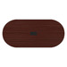PL136T RACE TRACK SHAPE 95x44 TOP- MAHOGANY