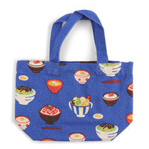Tote Bag Donburi Blue