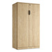 PL151 TWO DOOR 65"H STORAGE CABINET- Aspen
