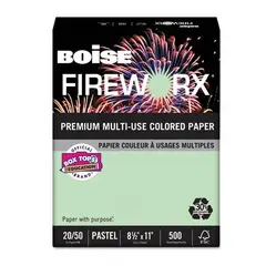 8.5 X 11 20# POPPERMINT GREEN FIREWORX COPY PAPER, 500/RM, 10 RMS/CA  MP2201GN