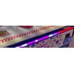 led for end rail