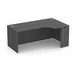 PL178R 71" RIGHT PORKCHOP 30"D- COASTAL GRAY