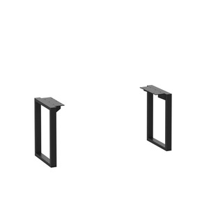 PLTLP-HS-20 20" LOOP HUTCH SUPPORT SET- BLACK