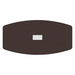 PL235T 36x71 BOAT SHAPE TOP- Espresso