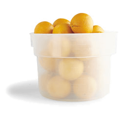 Carlisle 120530 Translucent Polypropylene 12 qt Bain Marie