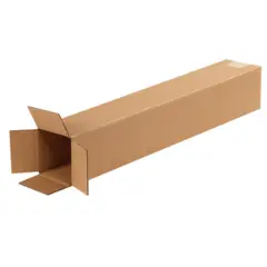 4 X 4 X 24 ECT32 TALL CORRUGATED BOXES 4424  25/BD