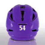 1 Color Custom Font Die Cut Number Decals - Lacrosse