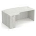 PL177L 71" LEFT PORKCHOP-BOWFRONT- SILVER BIRCH