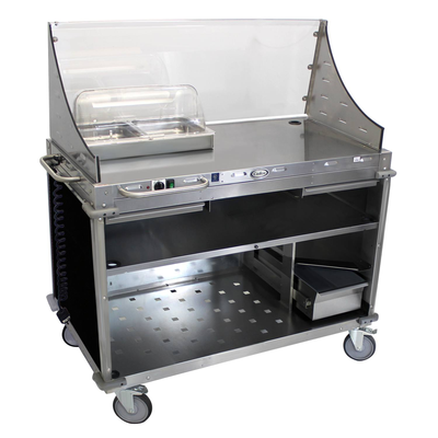 Cadco CBC-DC-L6 Mobile Demo/ Sampling Cart Large