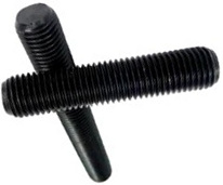 1 5/8" - 5.5 X 72" FULLY THREADED STRAIGHT ROD SAE J429 GR 8 PLAIN