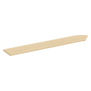 PBTC71L 71" CORNER TRAN TOP LEFT- MAPLE