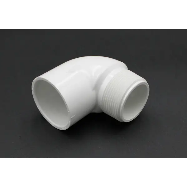 PVC 90-Degree 1.5" Street Elbow Fitting