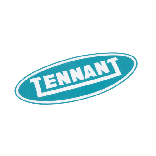 Tennant/Nobles - 4039651 - Label, Logo, 06.9L White / Tl [Tennant] (Replaces Tennant 1047746)